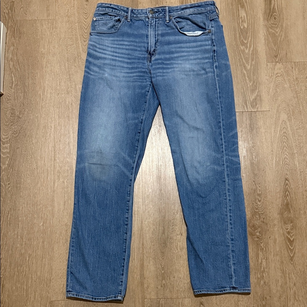 American Eagle Men’s AirFlex+ Athletic Straight Jeans (34x34)